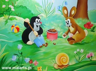 Nowe Skalmierzyce - dekoracje w przedszkolu